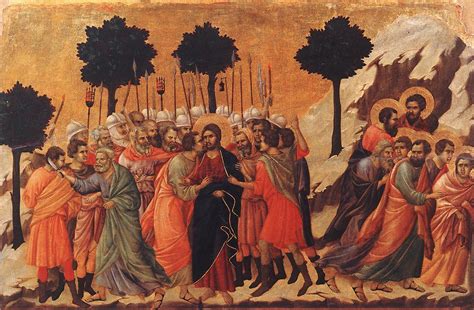 Duccio Betrayal Of Jesus