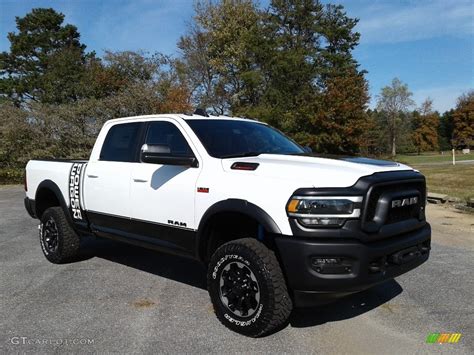 Bright White 2019 Ram 2500 Power Wagon Crew Cab 4x4 Exterior Photo