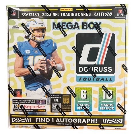 Panini Donruss Football Mega Box Walmart