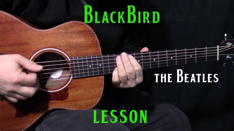 How To Play Blackbird By The Beatles Paul Mccartney Acoustic Guitar