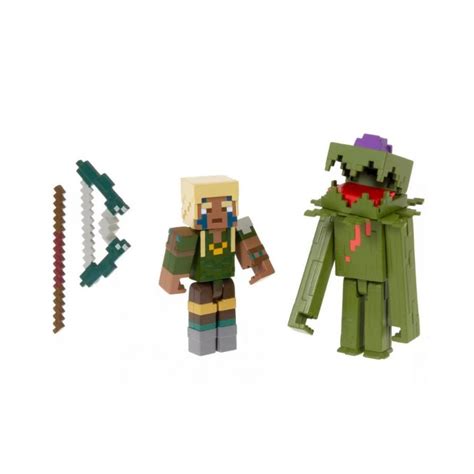 Mattel Minecraft Zestaw Figurek Explorer Vs Whisperer Gtt