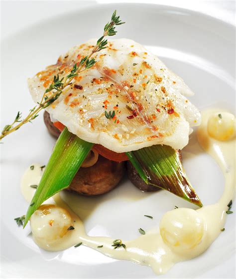 Halibut In Herb Sauce