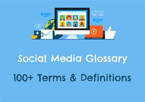 Social Media Glossary 100 Terms And Definitions Infographic Bakerview Consulting