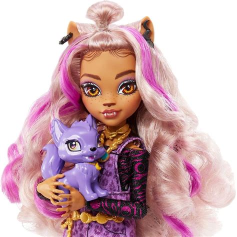 Clawdeen Wolf Boneca - Boneca Monster High com Acessórios - Clawdeen Wolf e Crescent - Mattel ...