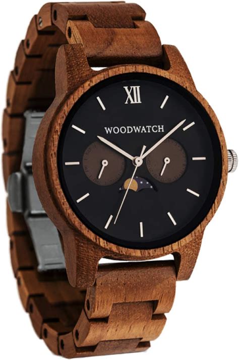 Woodwatch Maverick Holzuhren F R Herren Armbanduhr Holz M Nner