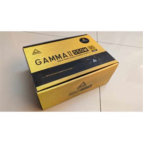 Montech君主 GAMMA II 550W 雙8/金牌/直出/全日系/LLC+DC-DC/電源供應器/ | 蝦皮購物
