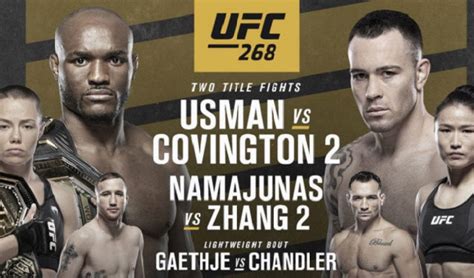 UFC 268 Usman Vs Covington 2