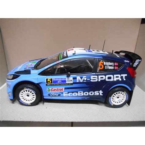 Ford Fiesta Rs Wrc Rally Mexico M Ostberg Altaya Ixo Bcn