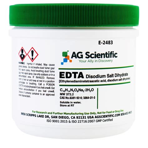 E Kg Edta Disodium Salt Kg