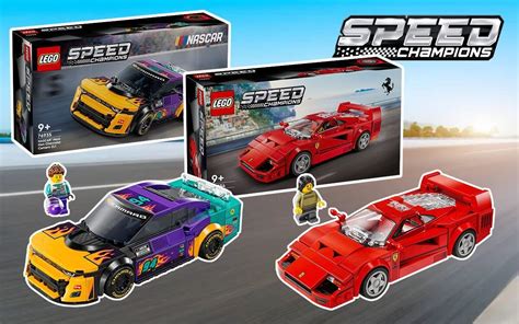 LEGO Speed Champions August 2024 NASCAR Camaro Ferrari F40 Revealed