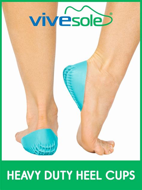 Amazon Heavy Duty Heel Cups For Heel Pain Relief Support Gel