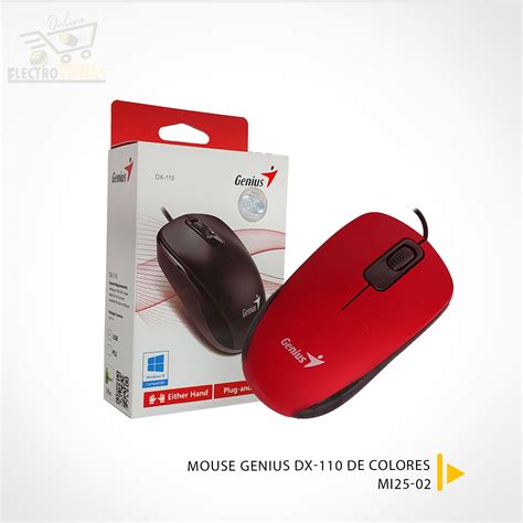 Mouse Genius Modelo DX-110 - BGS Bolivia Store