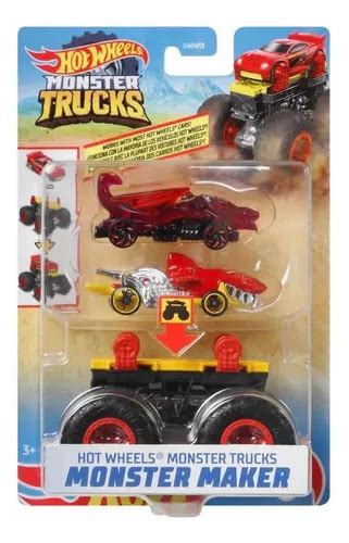 Hot Wheels Monster Trucks Maker Preto 1 64 Gww18 Frete grátis