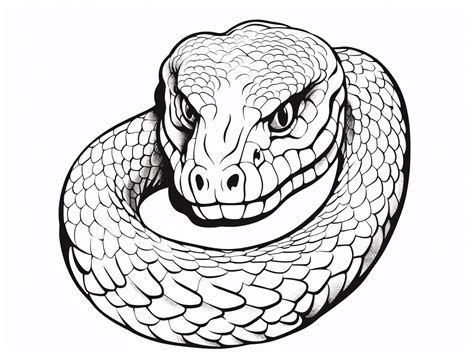 Python Patterns To Color - Coloring Page