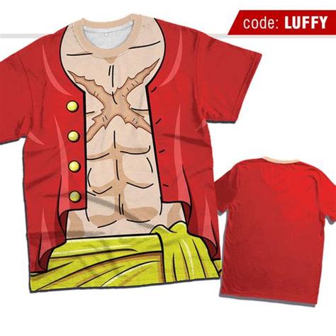 Jual KAOS LUFFY BODY SUIT ONE PIECE Gomu Gomu No NAKED LUFFY XXL Kota Tangerang