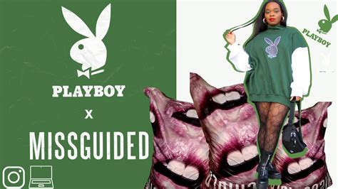 NEW PLAYBOY X MISSGUIDED TRY ON HAUL CLASS OF 99 YouTube