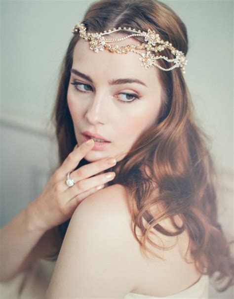 16 Incredible Bridal Hairstyles With Headpieces Pretty Designs