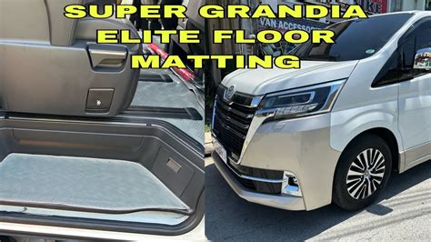 Super Grandia Elite Change Floor Matting Youtube