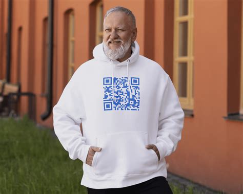 Robbin Williams Fuck You Middle Finger QR Code FUQR