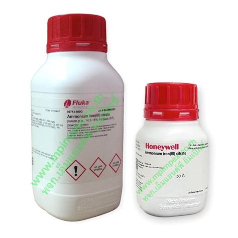 Honeywell Fluka Ammonium Iron Iii Citrate Fe Basis