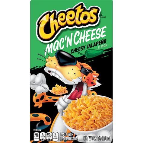 Cheetos Mac N Cheese Cheesy Jalapeno Flavor Pasta With Flavored