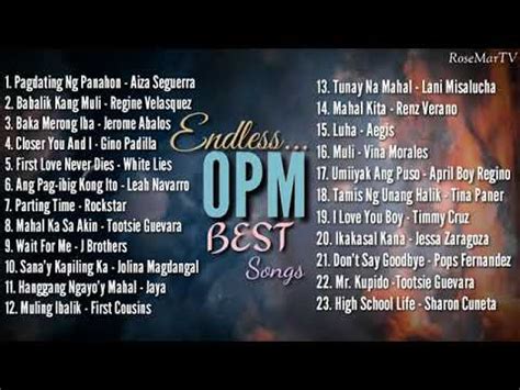 opm  songs  stop playlist youtube