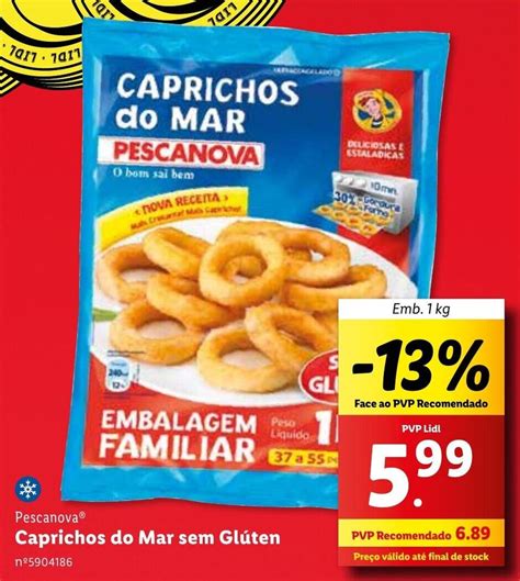 Promoção Pescanova Caprichos do Mar sem Glúten Emb 1 kg em Lidl