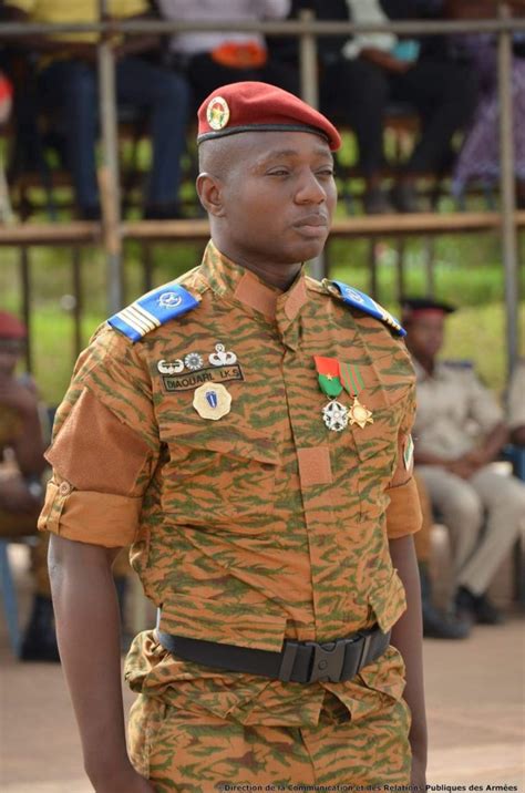 Pr Sidence Du Faso Le Lieutenant Colonel Diaouari Isma L Kiswensida