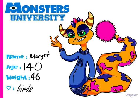 Monsters University Oc By Blackmafi On Deviantart