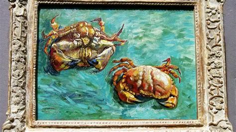 Two Crabs By Vincent Van Gogh The National Gallery In London England