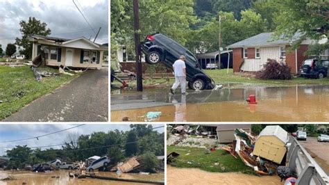 Recovery Efforts Underway After Flash Flooding In Tennessee Left At