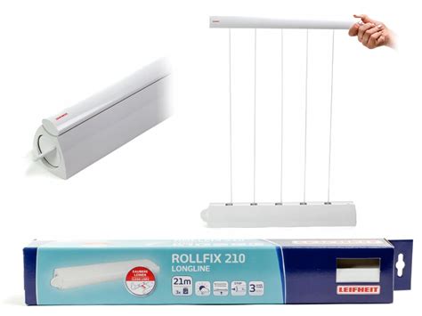 Suszarka ścienna LEIFHEIT 83040 Rollfix 210 Longline (4006501830401 ...