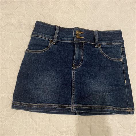 Princess Polly Denim Skirt Vintage Look Double Depop