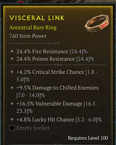 Iso Ring Maxlife Vuln Crit Chance Lucky Chance Topic D2jsp