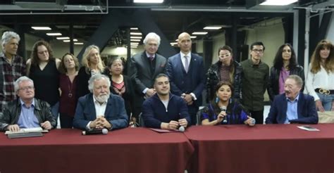 Alejandro Encinas García Harfuch Y Pablo Yanes Trabajan Con Clara