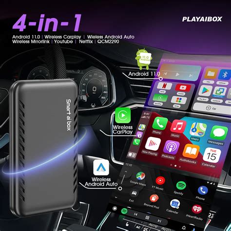 Kablosuz Android Oto Carplay Ai Kutusu Android Sihirli Kutu Carplay