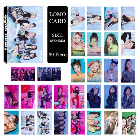 Itzy Album Lomo Cards