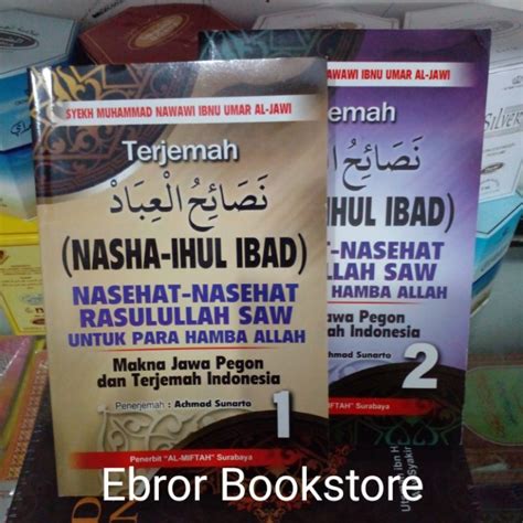 Jual Terjemah Kitab Nashoihul Ibad Makna Gandul Arab Jawa Pegon