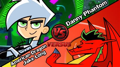 Quién ganaría Danny Phantom vs Jake Long El Dragón Occidental