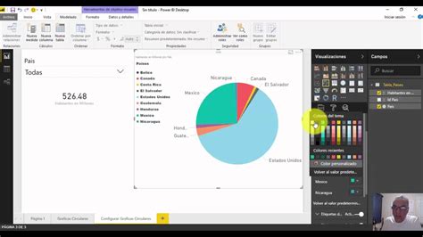 Cambiar Los Colores De Una Grafica Circular En Power Bi Desktop Youtube