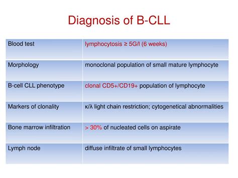 PPT - The Chronic Lymphocytic Leukemia (CLL) PowerPoint Presentation ...