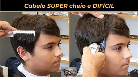 Corte De Cabelo Na Maquina 3 - Prática de corte de cabelo na maquina - Curso de Barbeiro Felippe ...