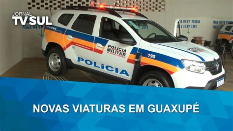 Polícia Militar de Guaxupé recebe 3 novas viaturas YouTube