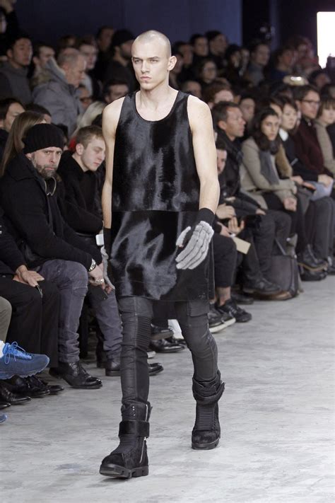 Rick Owens Menswear Fashion Show Collection Fall Winter 2013 Presented