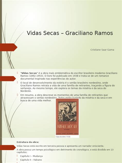 Resumo Livro Vidas Secas Por Capitulo