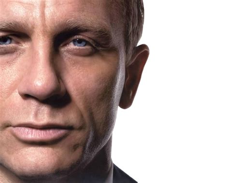 Wallpaper Daniel Craig Actor Celebrity Face Close Up Blue Eyed