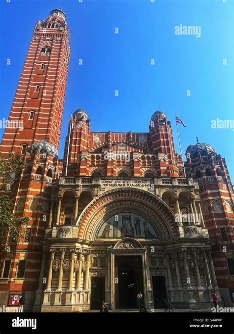 Brick Built Westminster Roman Catholic Cathedral In Victoria London