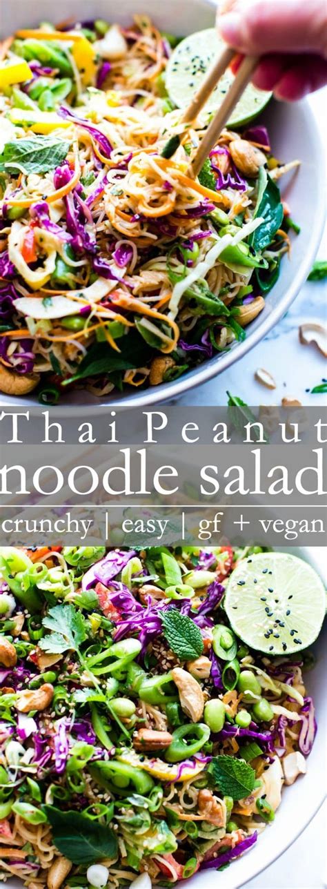 Thai Peanut Noodle Salad Recipe