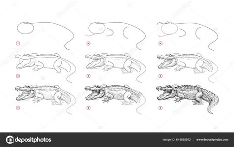 Desenho De Jacare Passo A Passo Como Desenhar Um Jacaré (Muito