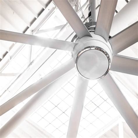 Big Ass HVLS Fan 10 Black White Essence Variable Speed F ES2 1001A384Q141V46 F ES2